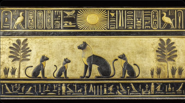The Family — captured piece from Vlad Tenev's AI Egypt series